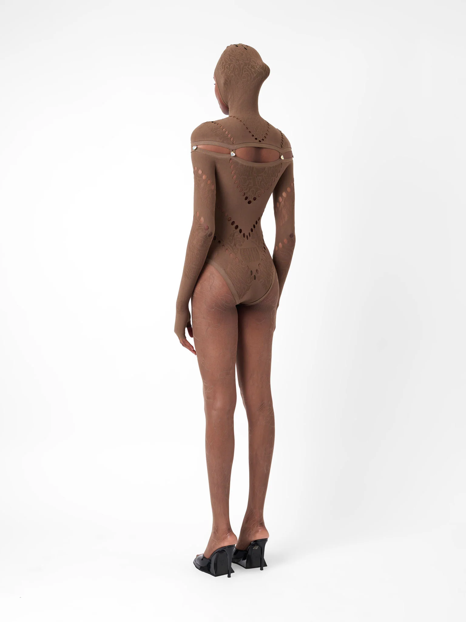 Pearl Bodysuit Kahlua Brown - Image 5