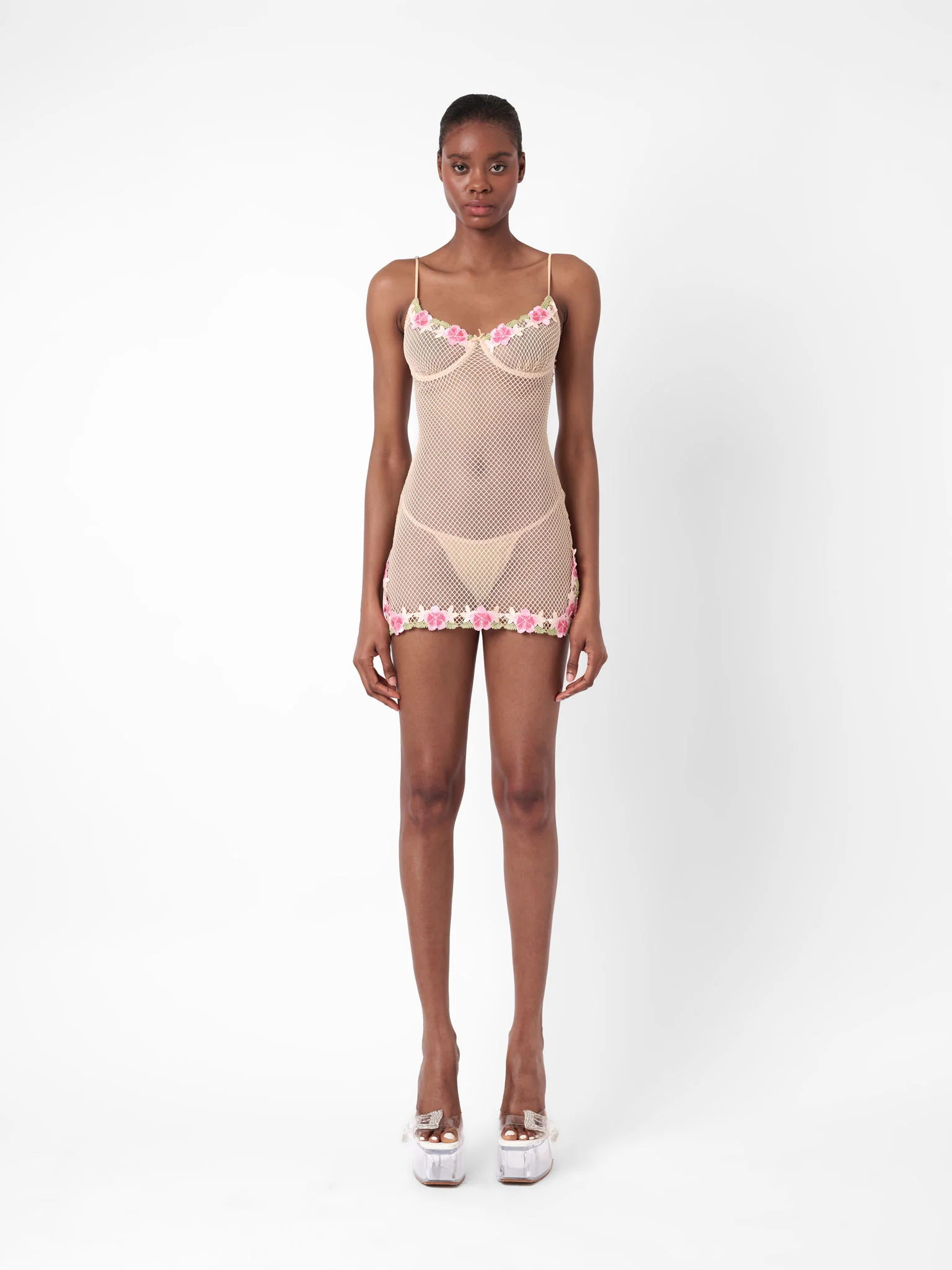 Peony Dress Beige