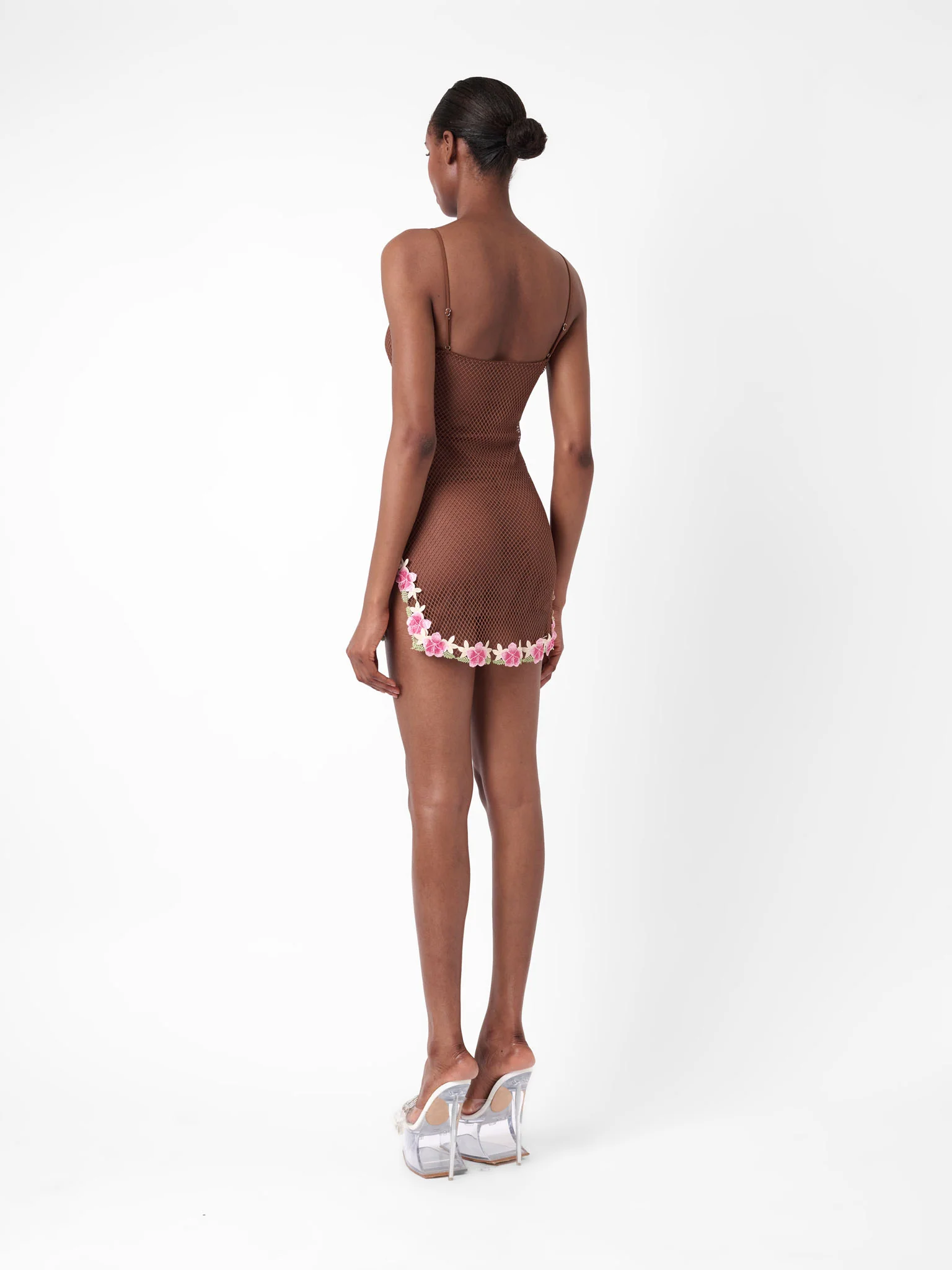 Peony Dress Brown - Image 5