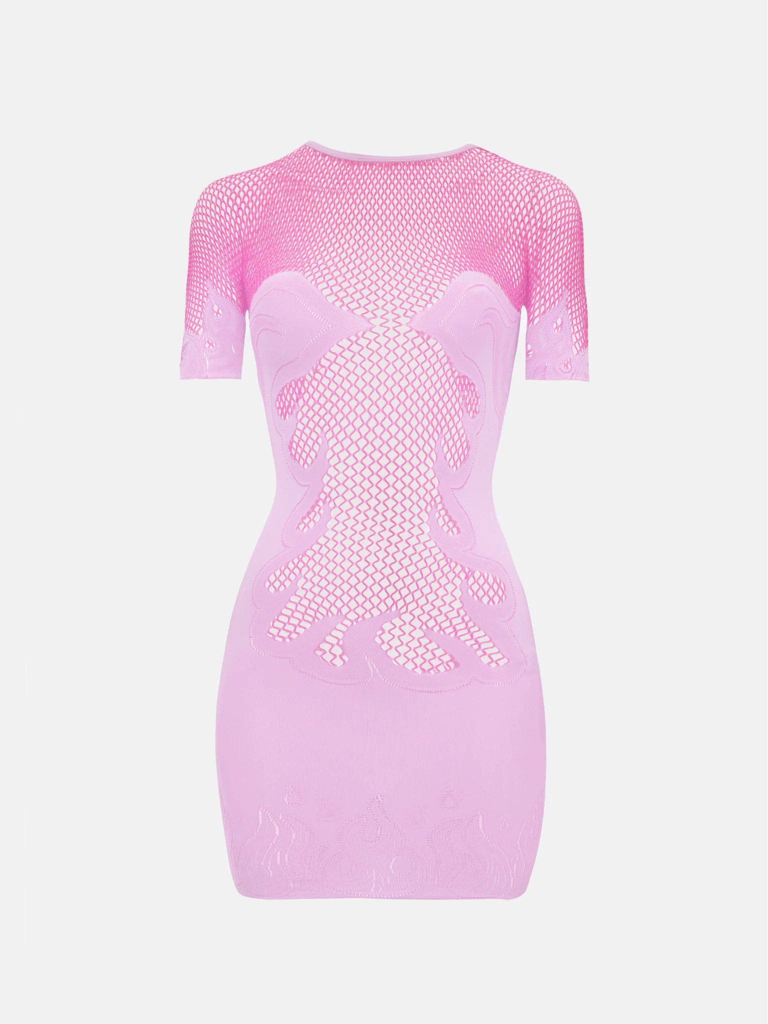 Pin-Up Mini Dress Lilac - Image 7