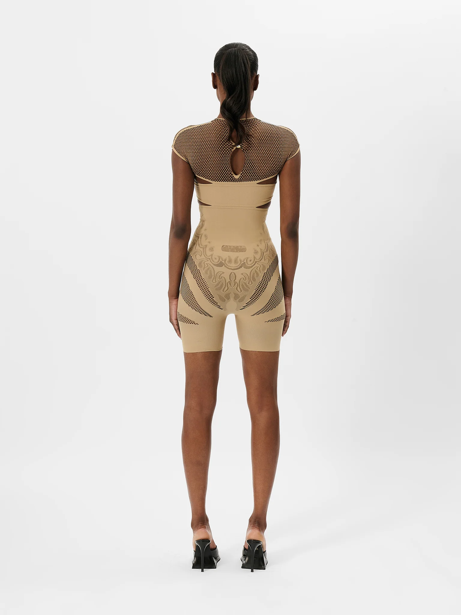 Pollard Playsuit Beige - Image 3
