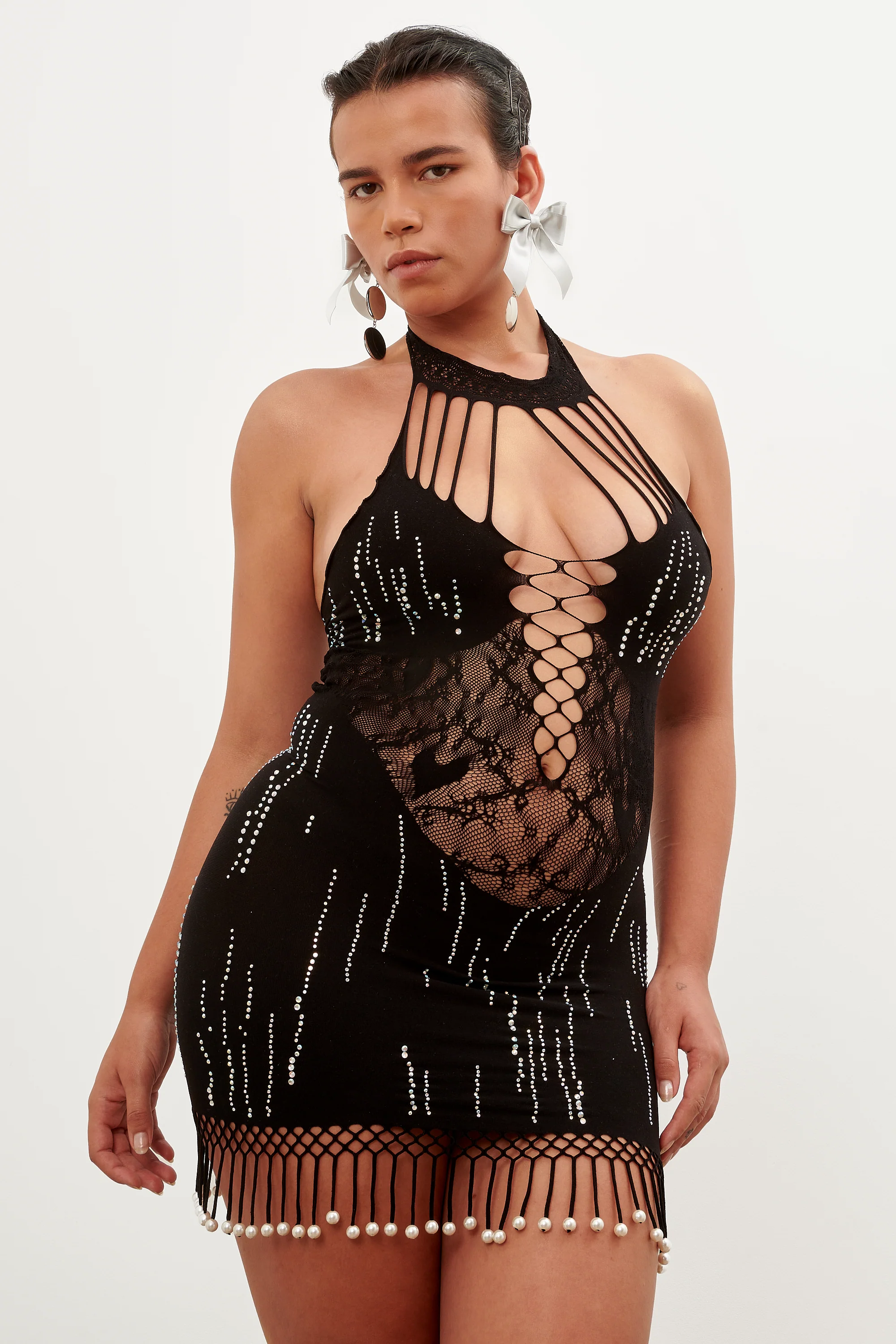 Poseidon Dress Black - Image 3