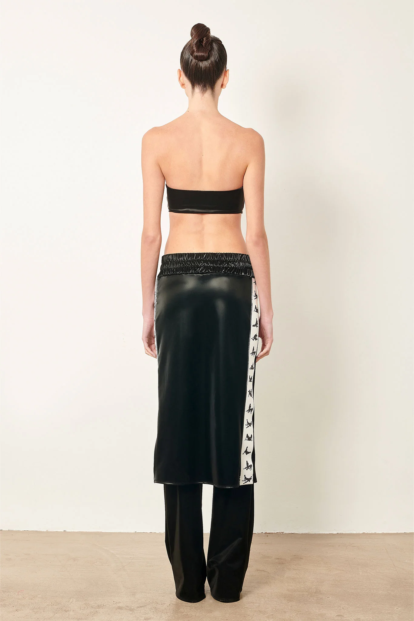 Premier Trouser Skirt Black - Image 3