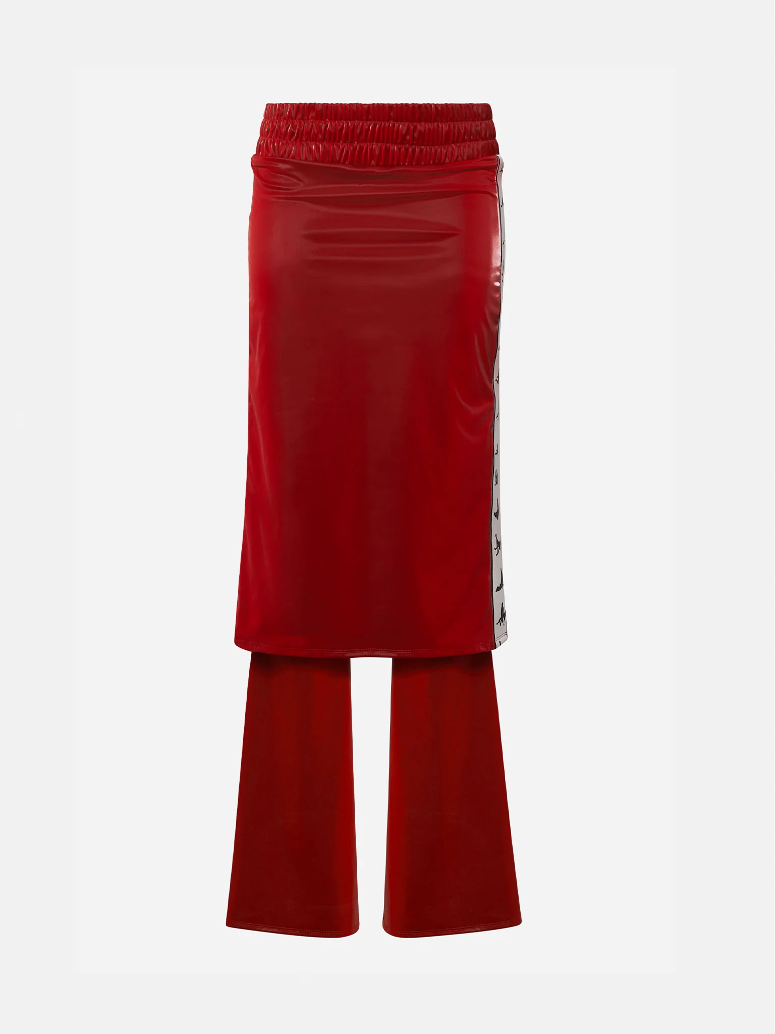 Premier Trouser Skirt Red - Image 6