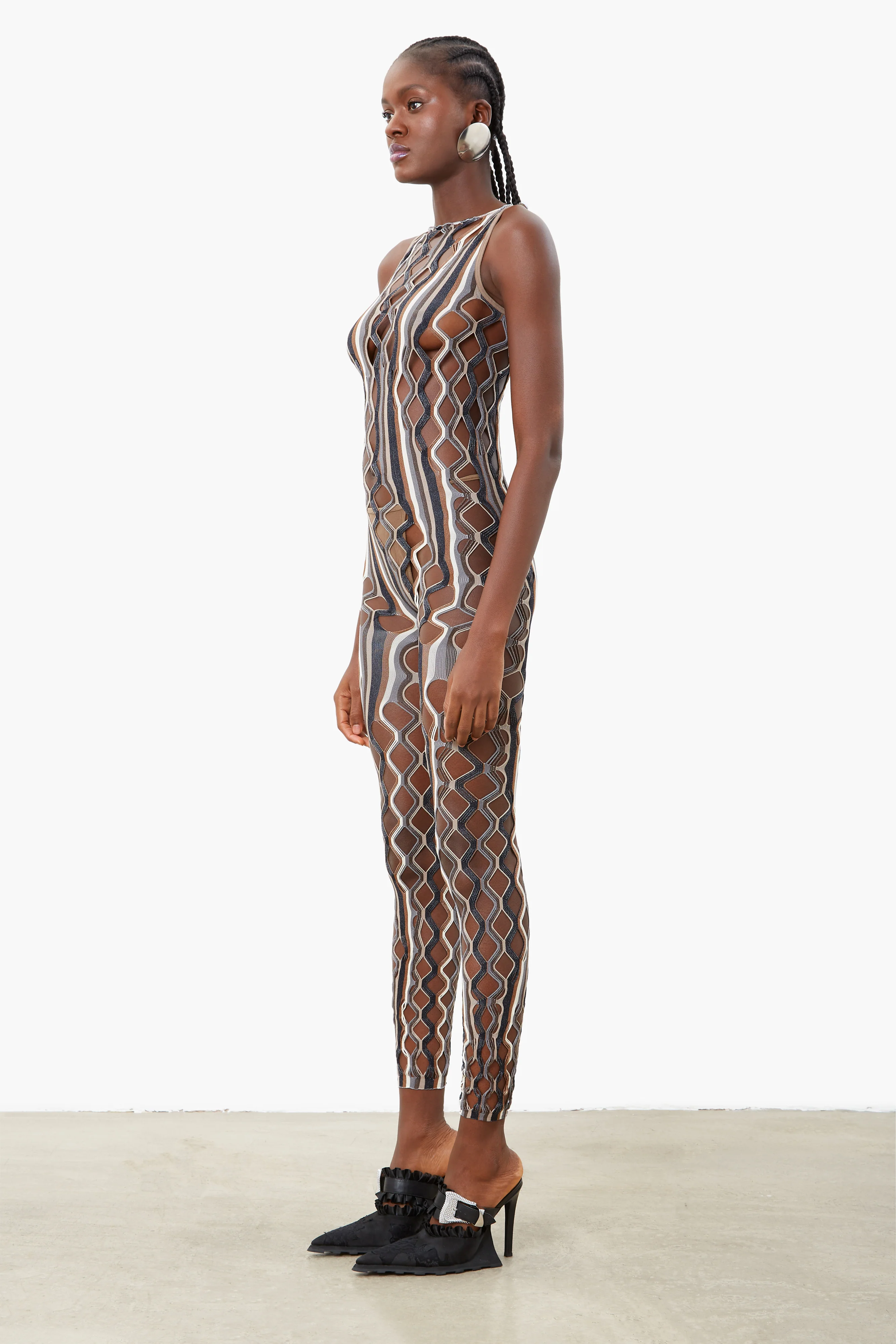 Reef Jumpsuit Oyster Stripe - Image 5