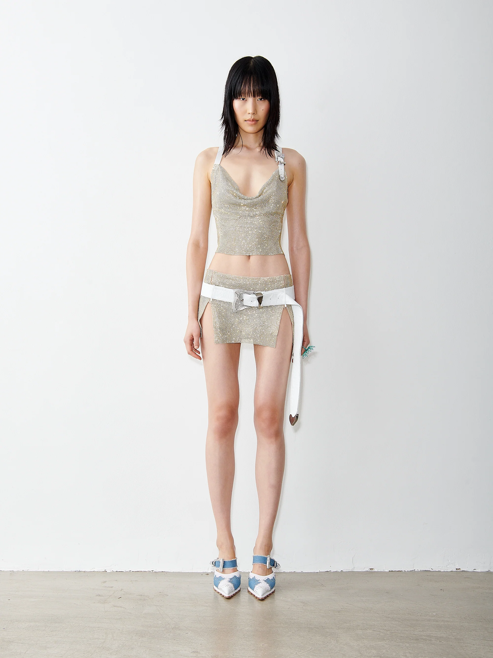 Mia Micro Skirt Lemon Haze - Image 2