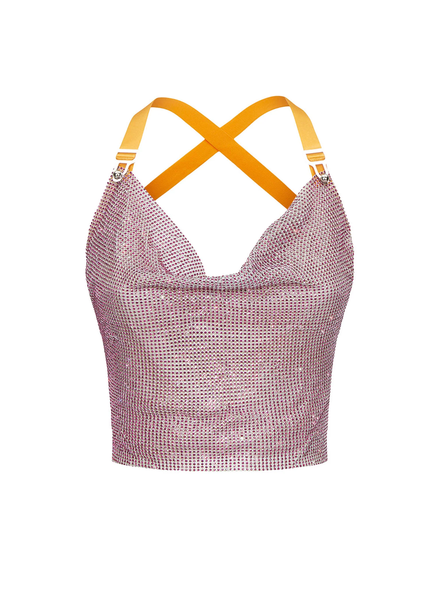 Rhinestoned Bambi Top Cosmo