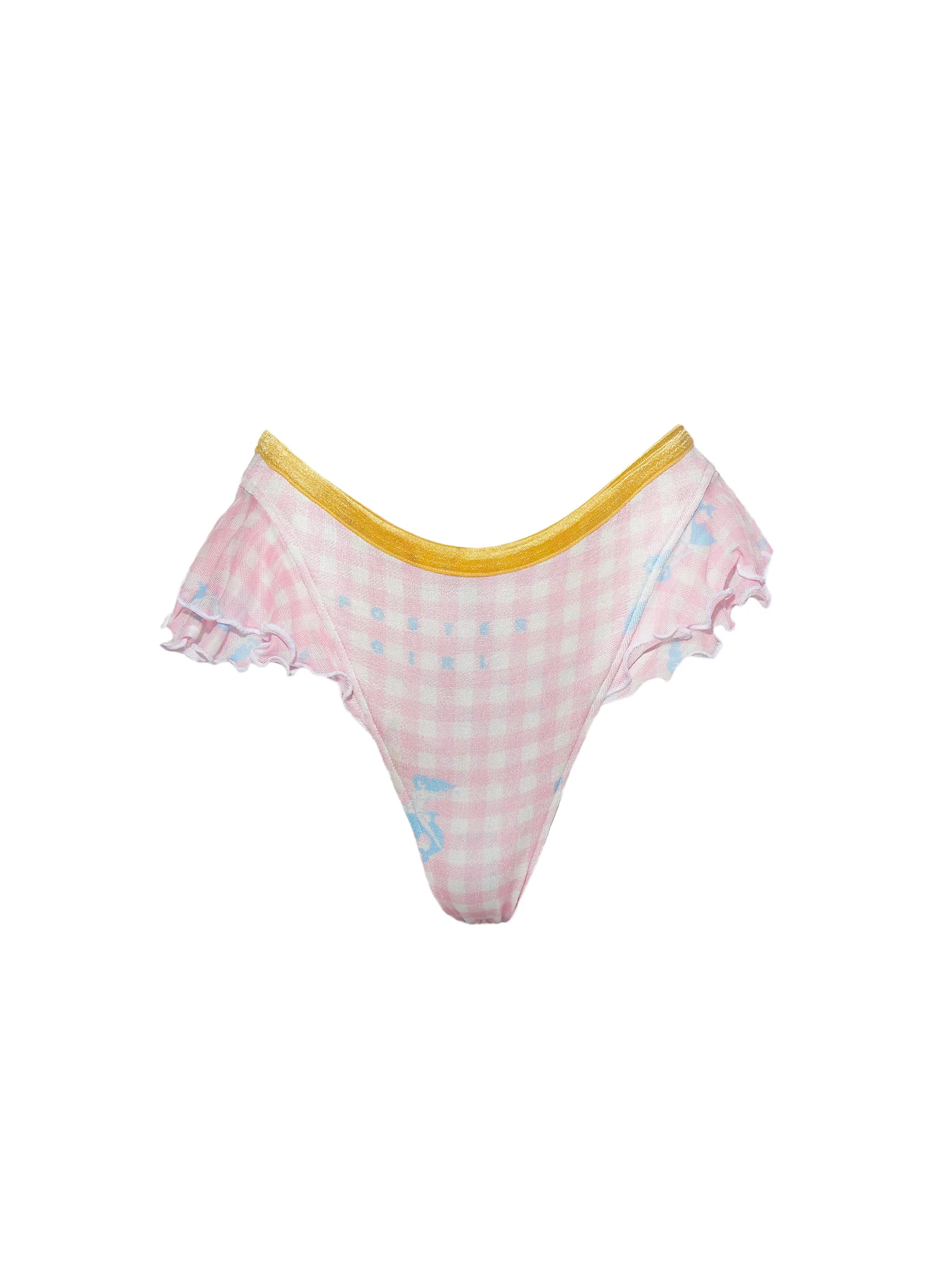 Richards Bikini Bottoms Pink Gingham