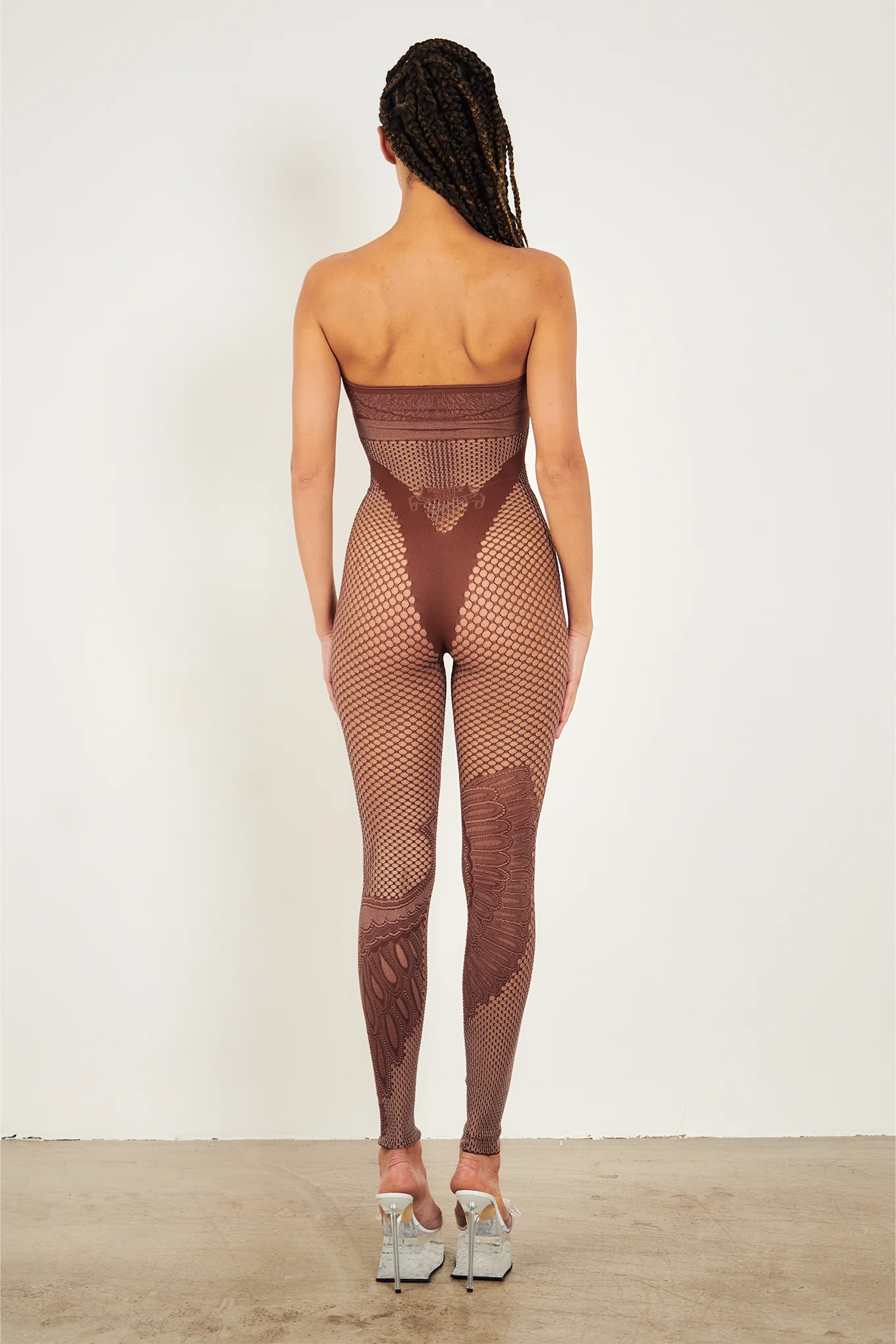 Risque Jumpsuit Old Money Brown - Image 4