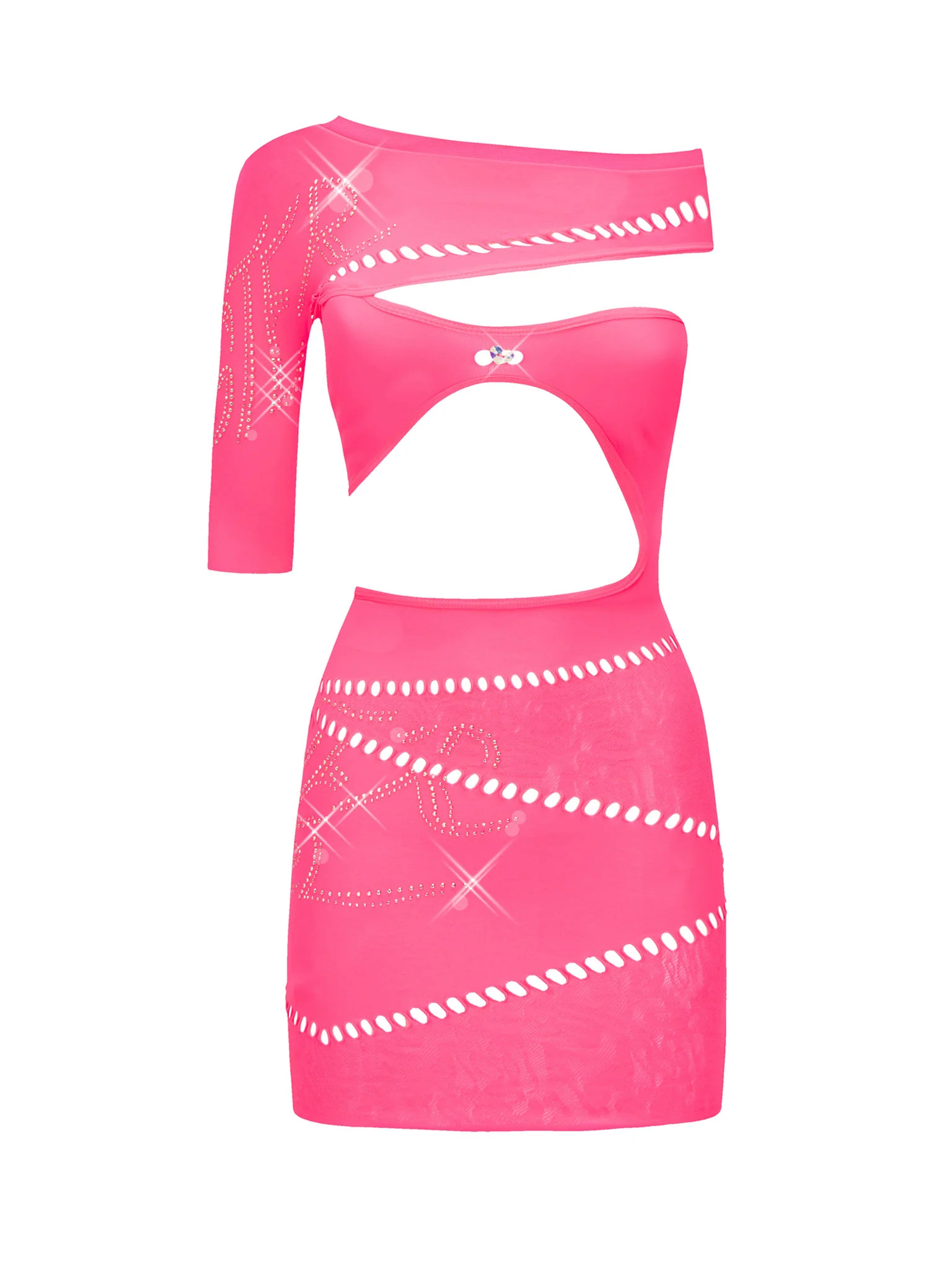Robin Dress Shocking Pink