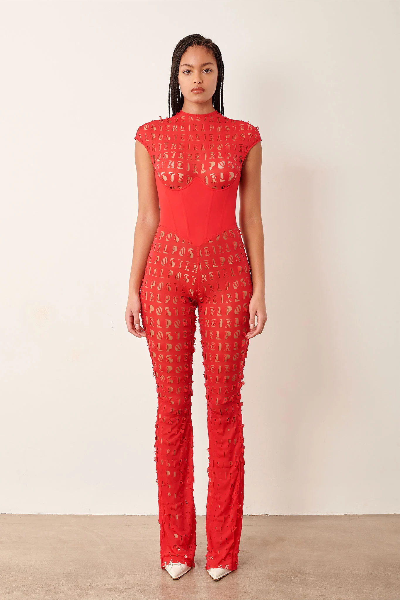 Rossi Jumpsuit Red