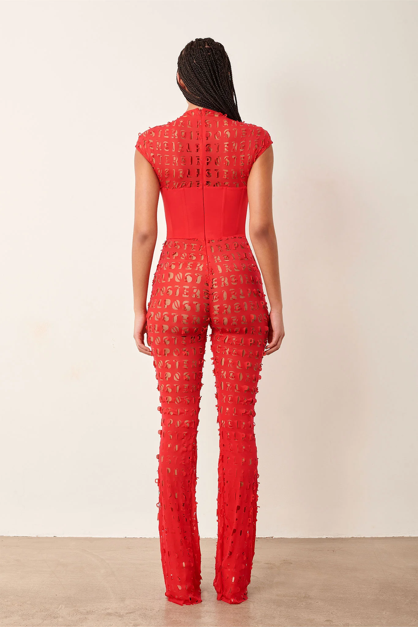 Rossi Jumpsuit Red - Image 3