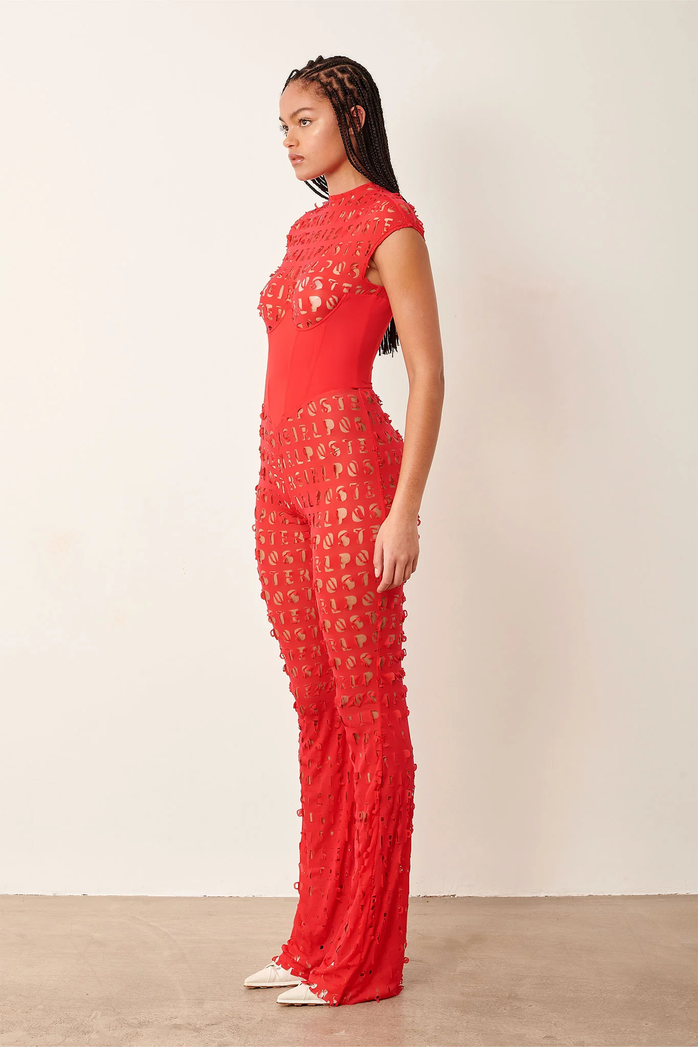 Rossi Jumpsuit Red - Image 4