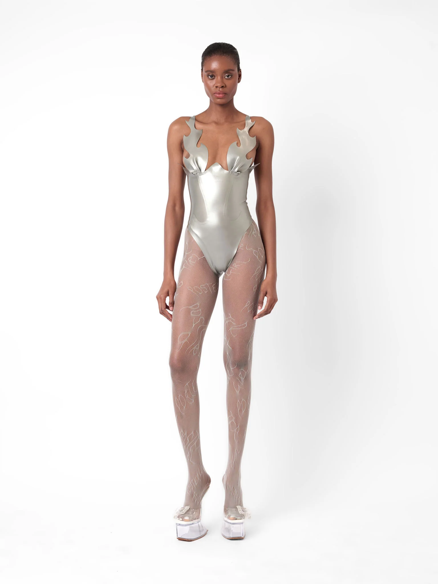 Sage Tights Smoke Grey - Image 6