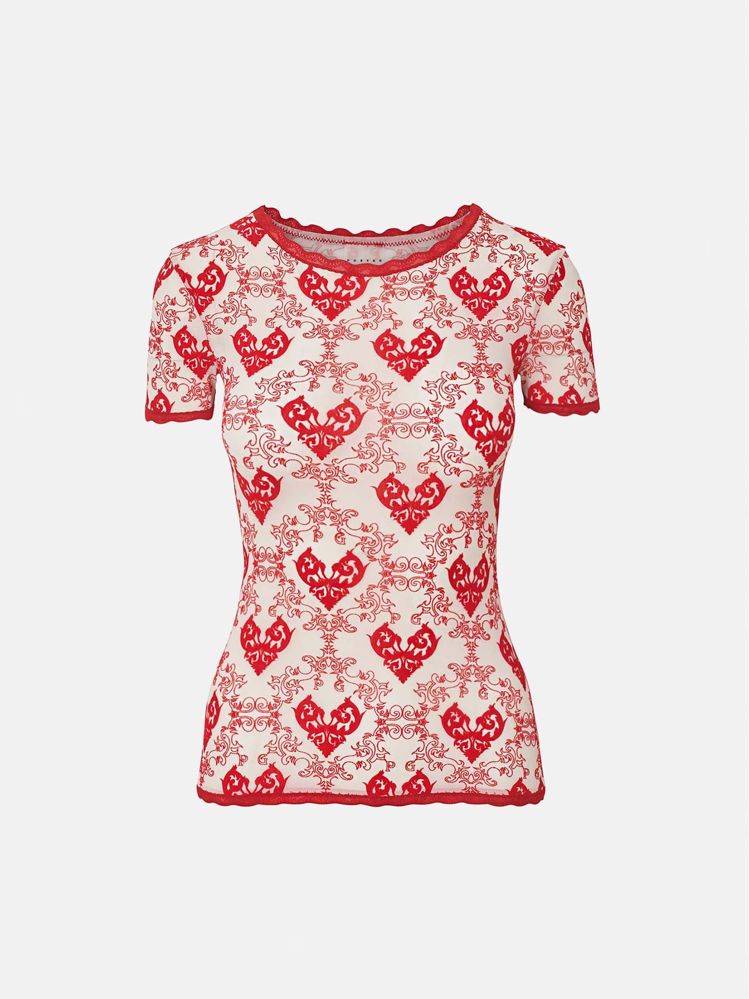 Scarlett Tee Red - Image 6