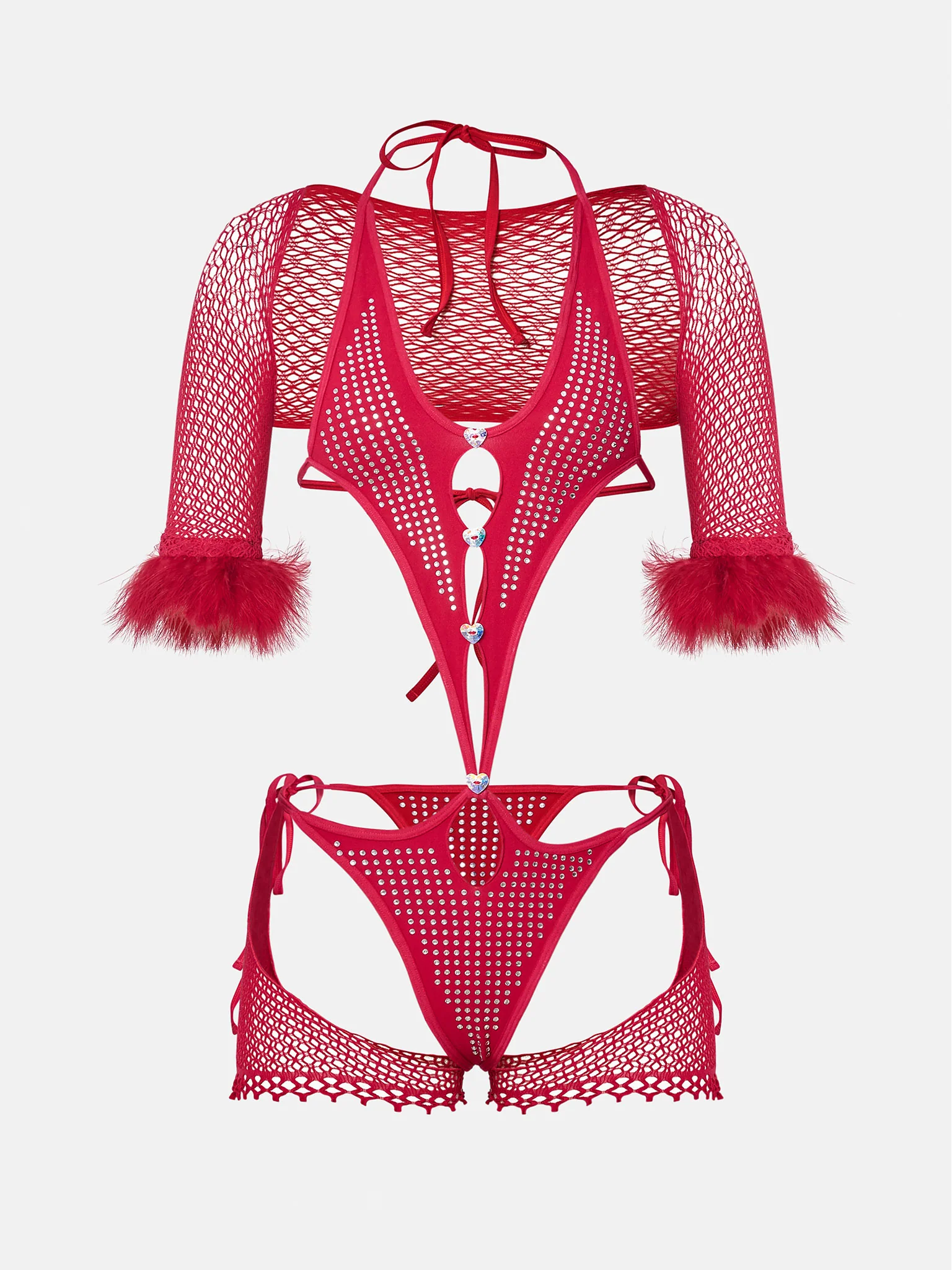 Skipper Playsuit Red - Image 8