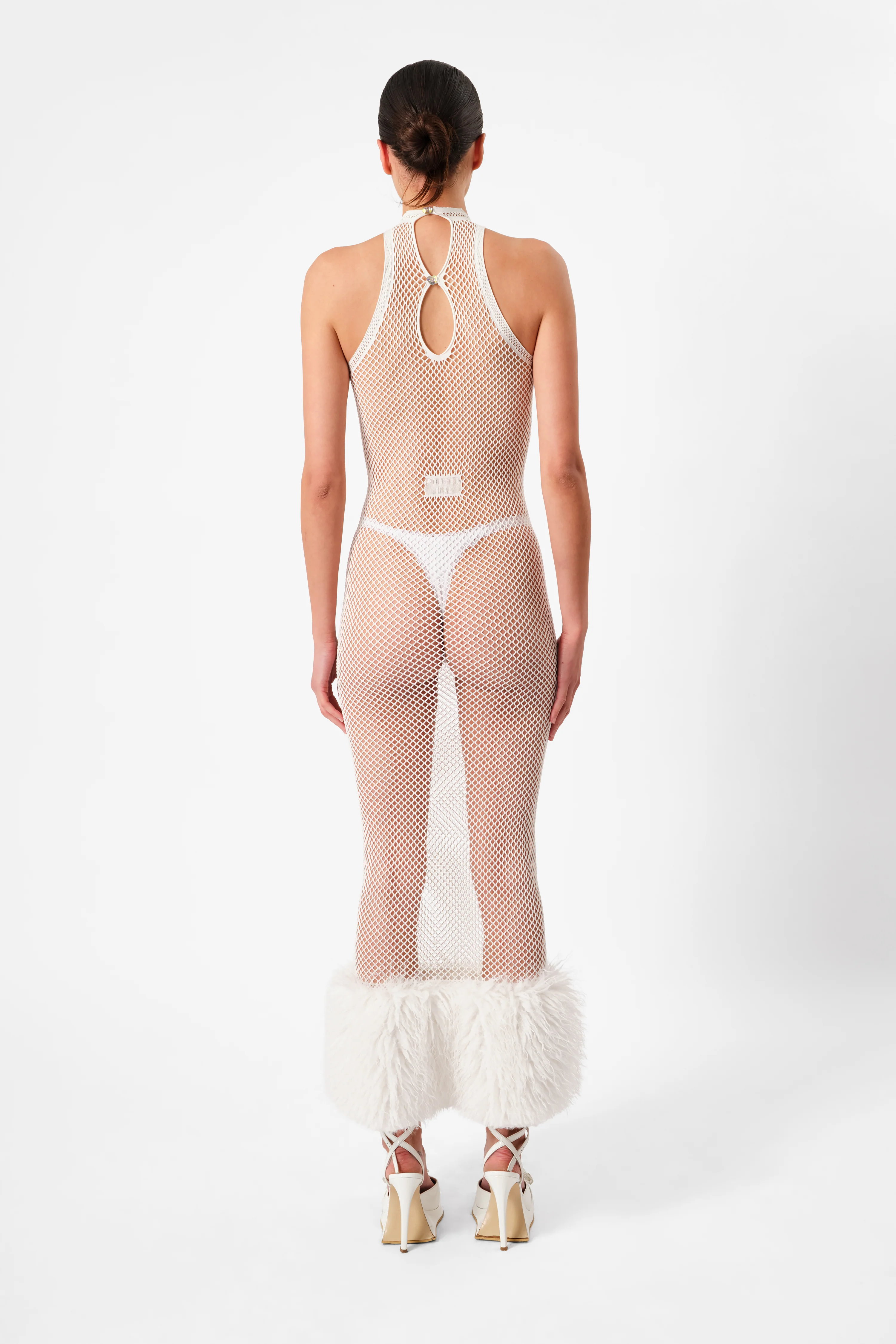 Oksana Dress White - Image 4