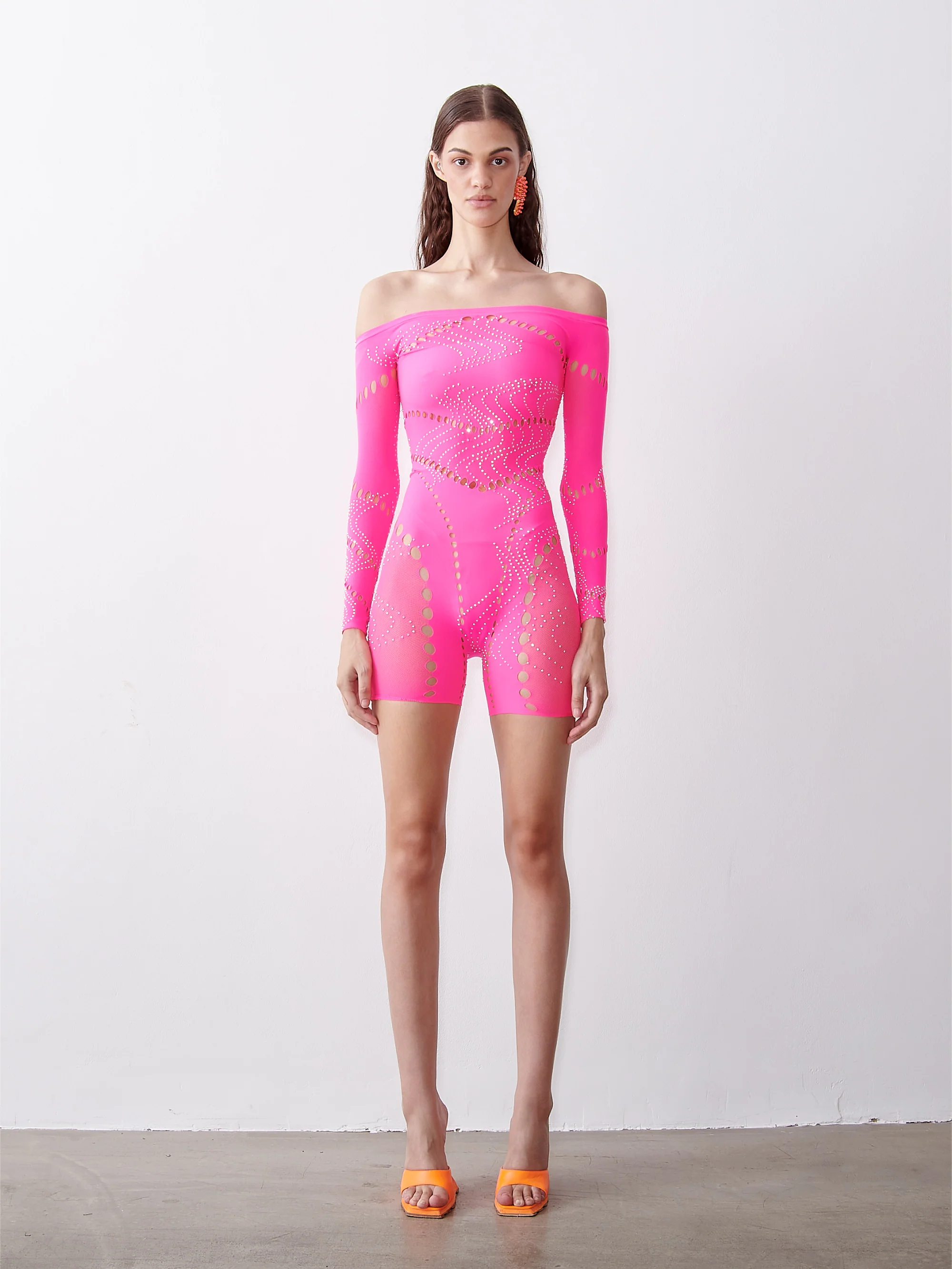 Sonya Jumpsuit Shocking Pink - Image 2