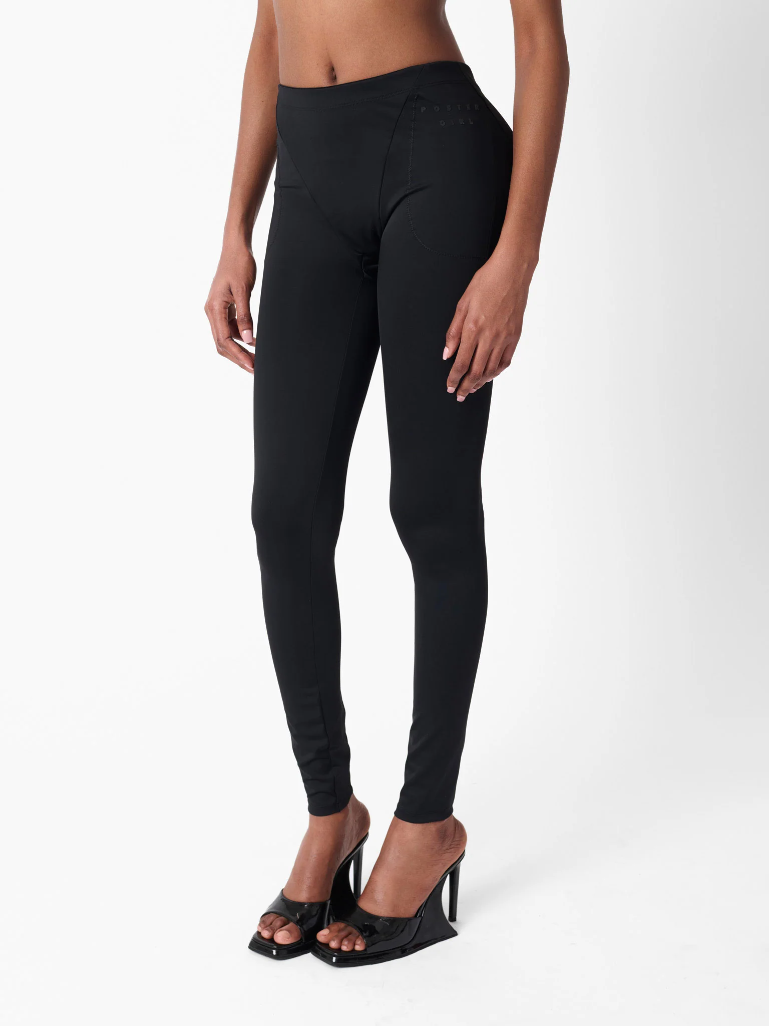 Stacy Padded Leggings Black - Image 7