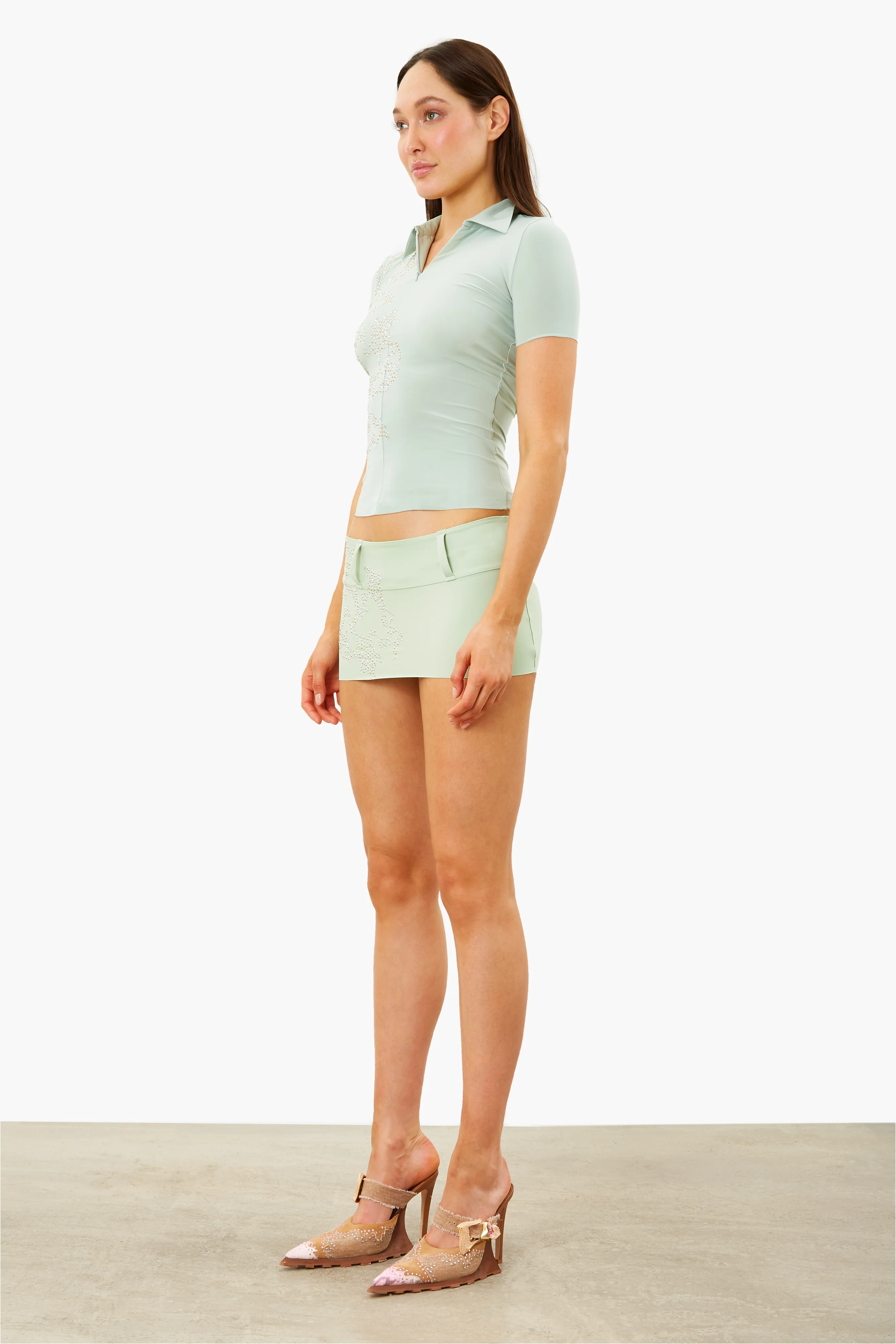 Suzan Micro Skirt Adventurine - Image 4