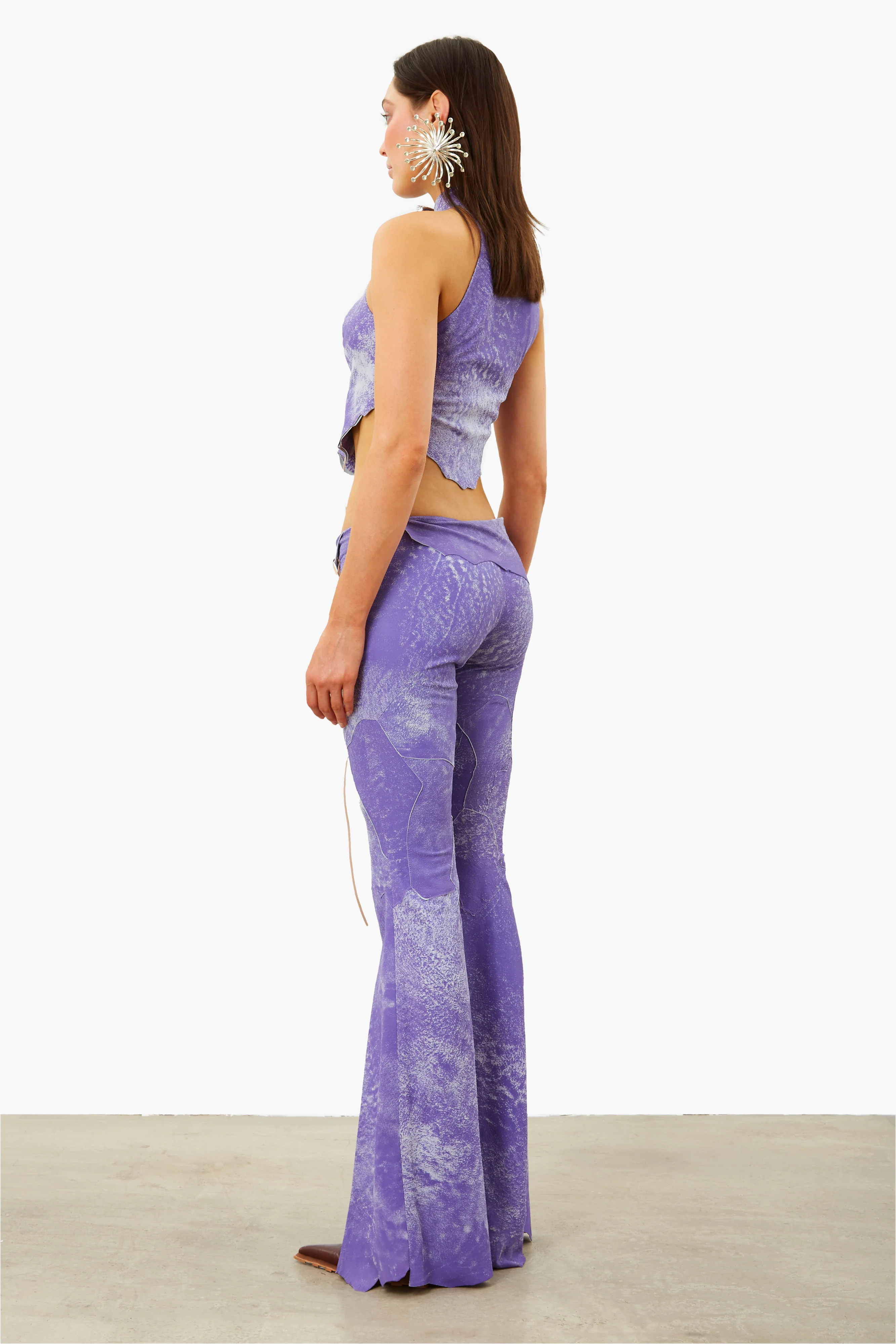 Tatjana Leather Trousers Poison - Image 5