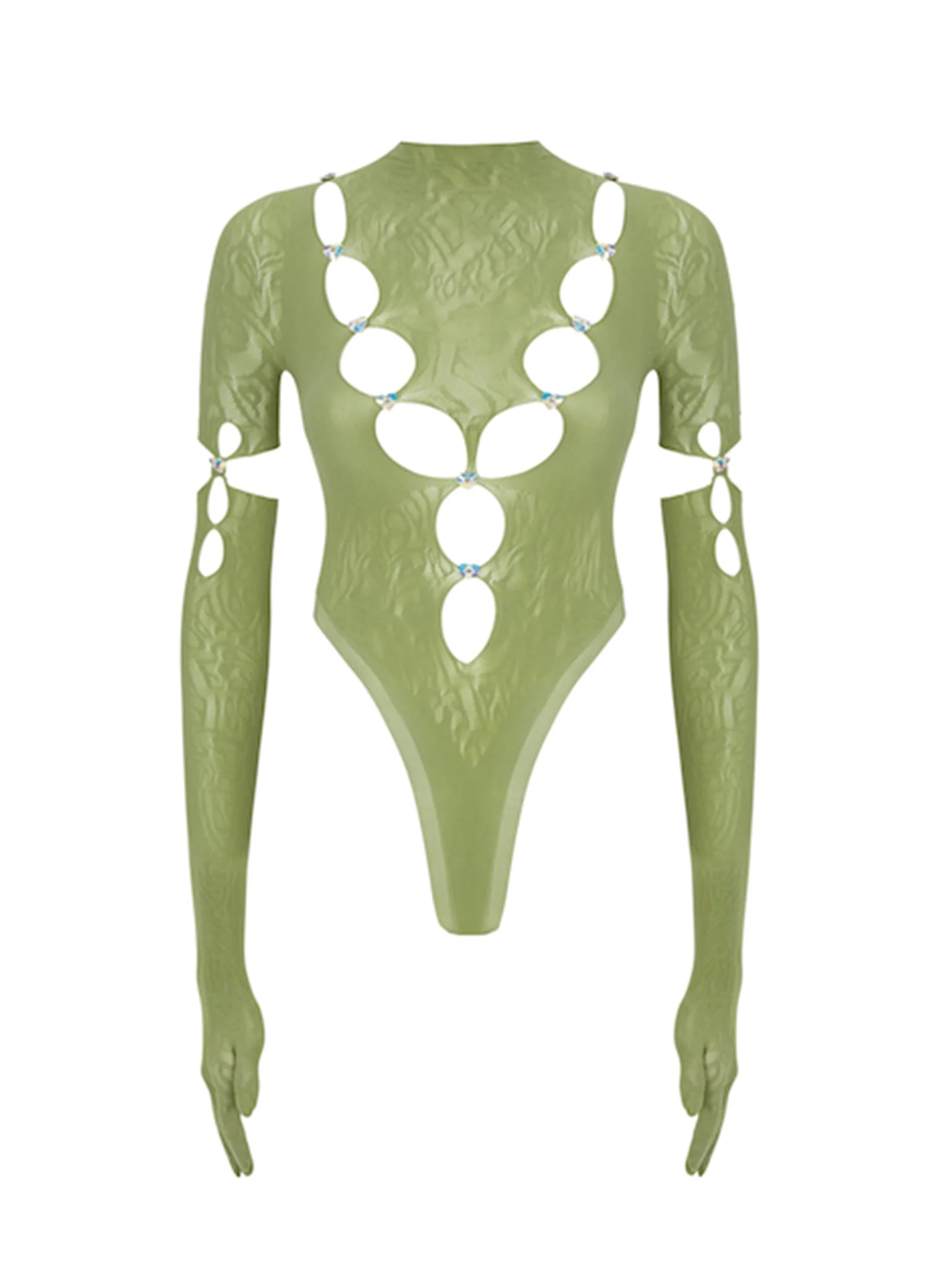 Toni Bodysuit Sativa Green