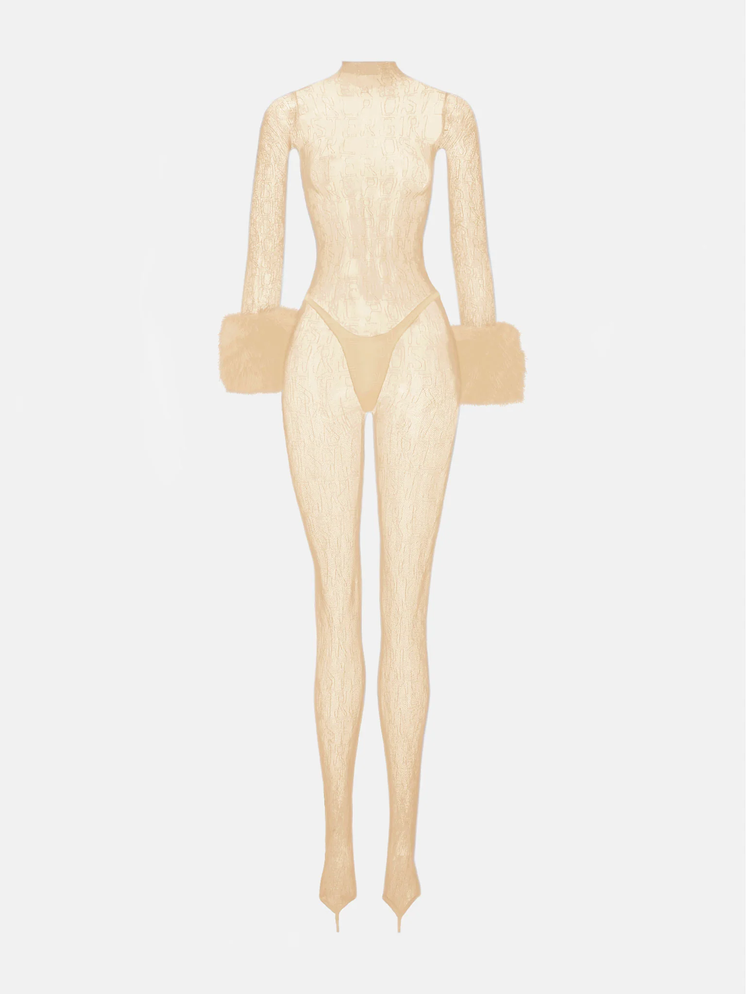Trophy Jumpsuit Beige - Image 7