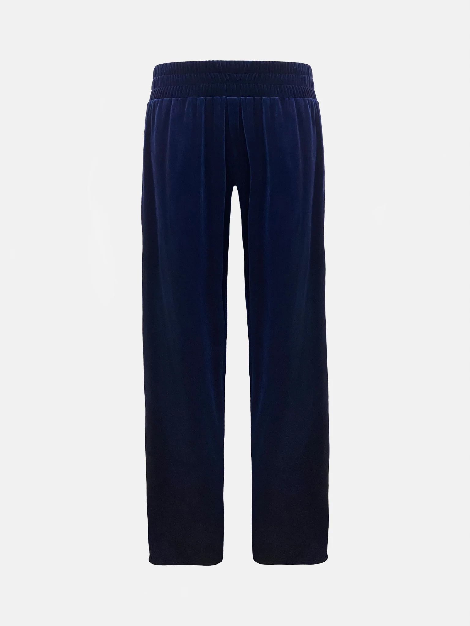 S*x Tape Tracksuit Bottoms Velour Blue - Image 3