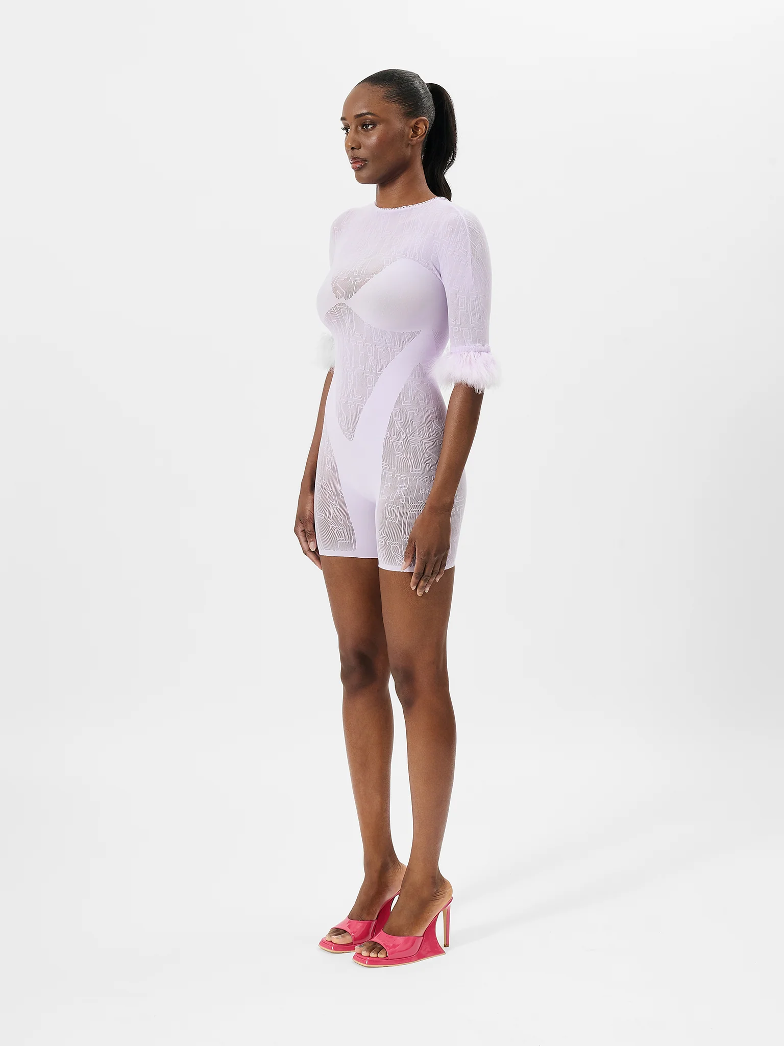 Vanderbilt Playsuit Lilac - Image 5