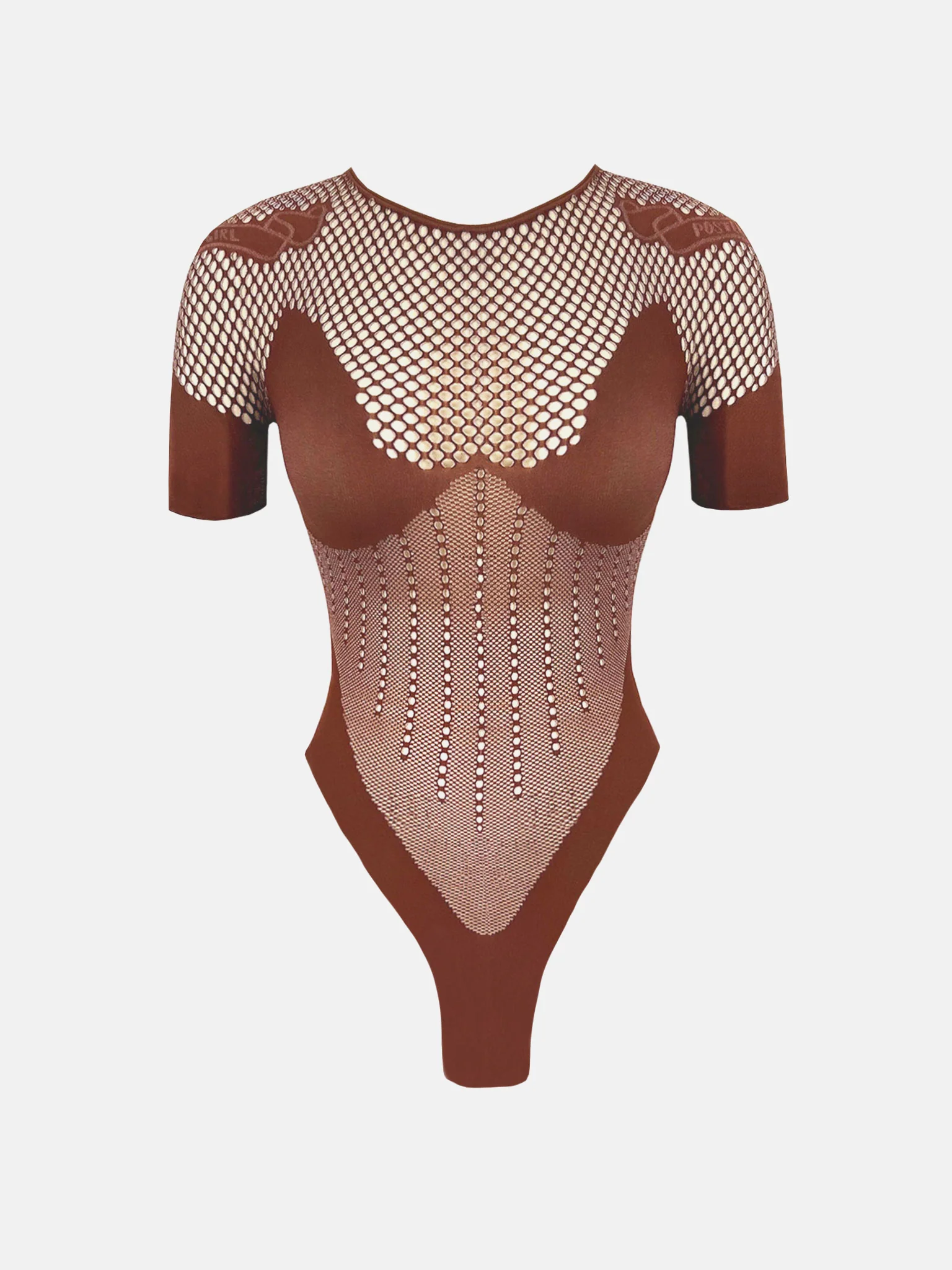 Vivian Bodysuit Old Money Brown - Image 7