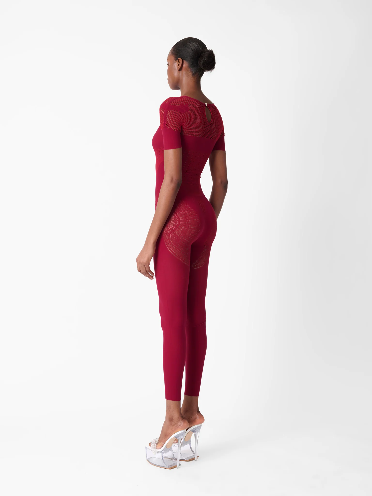 Vivian Jumpsuit Red - Image 4