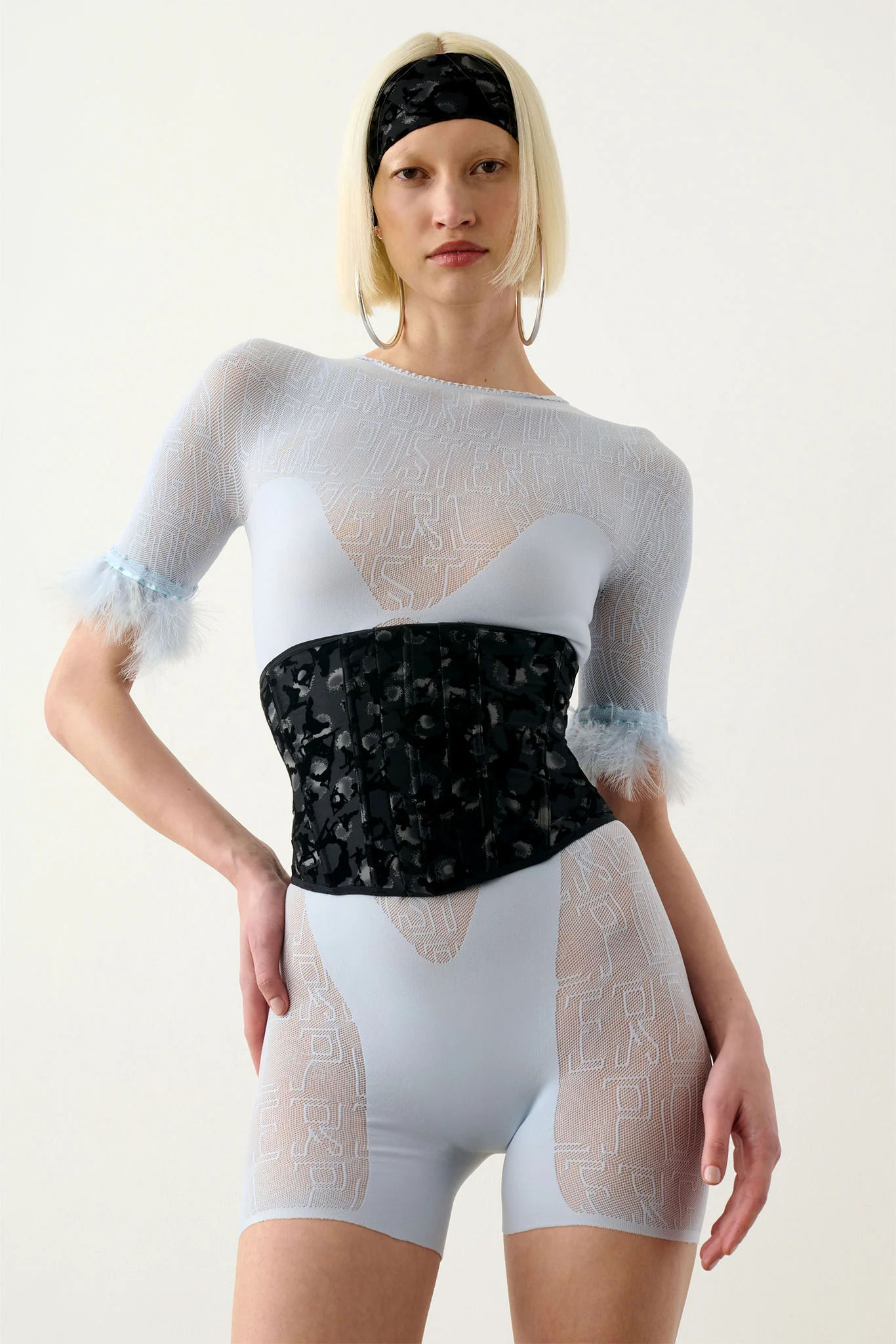 Waist Trainer Black Leopard Print - Image 2