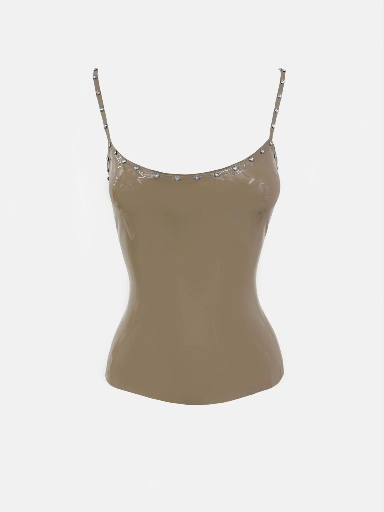 Whistle Latex Top Taupe - Image 5