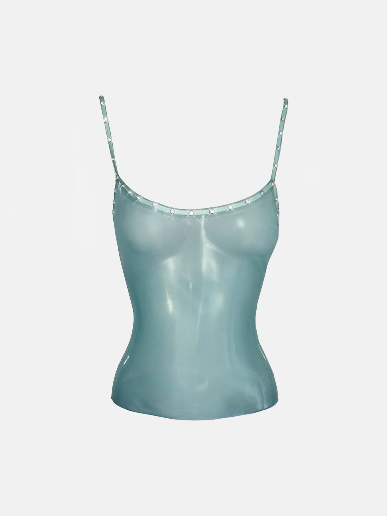 Whistle Latex Top Blue - Image 8