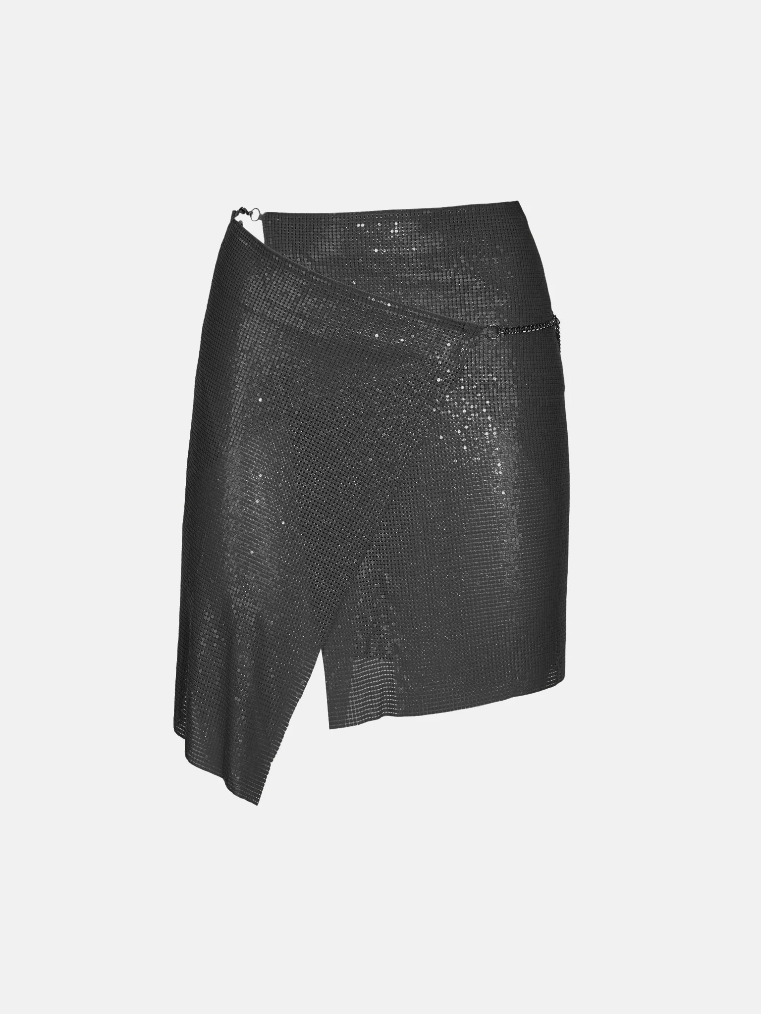 Winona Wrap Skirt Jet Black - Image 9
