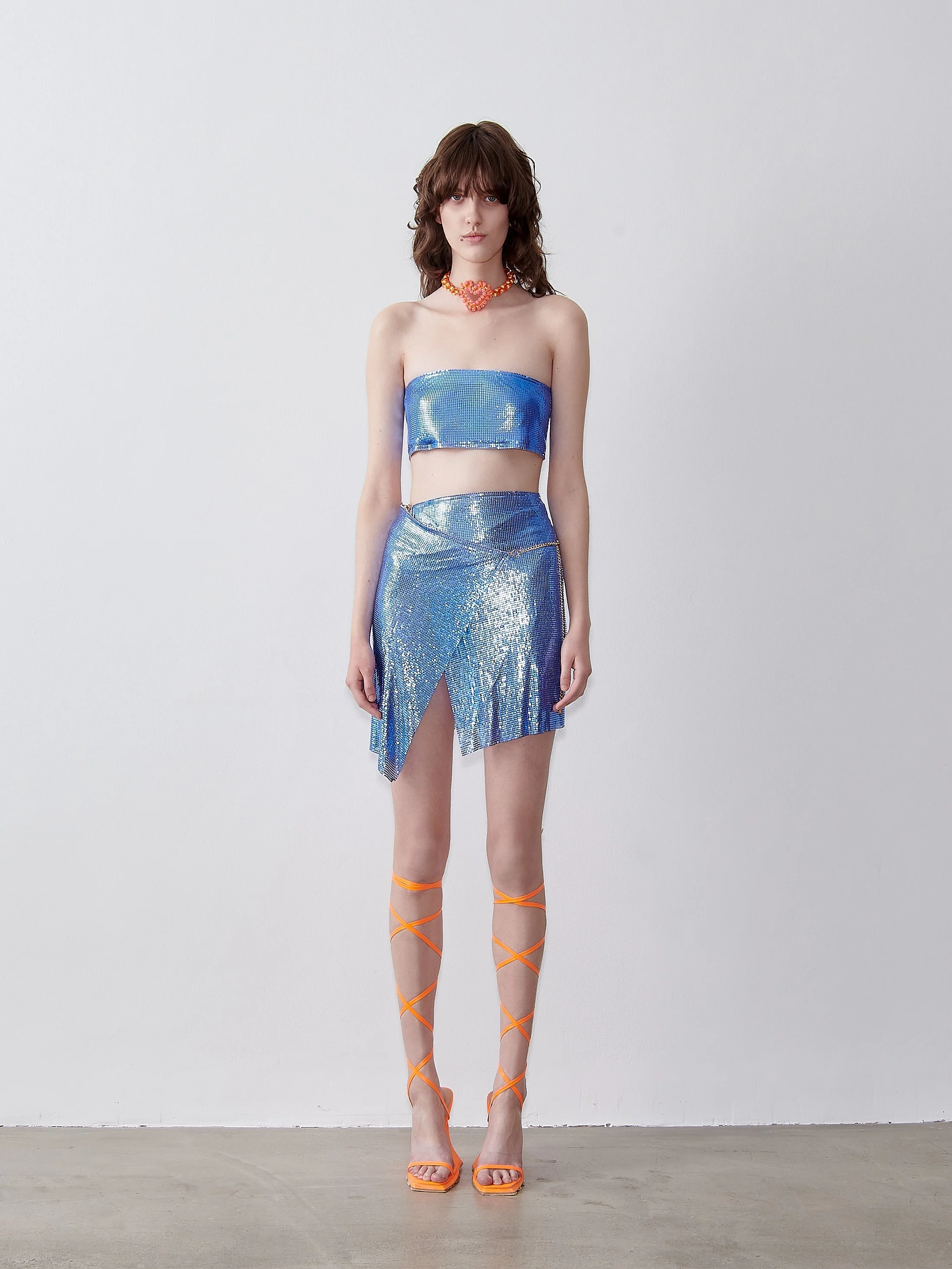 Winona Wrap Skirt Slush Puppy - Image 2