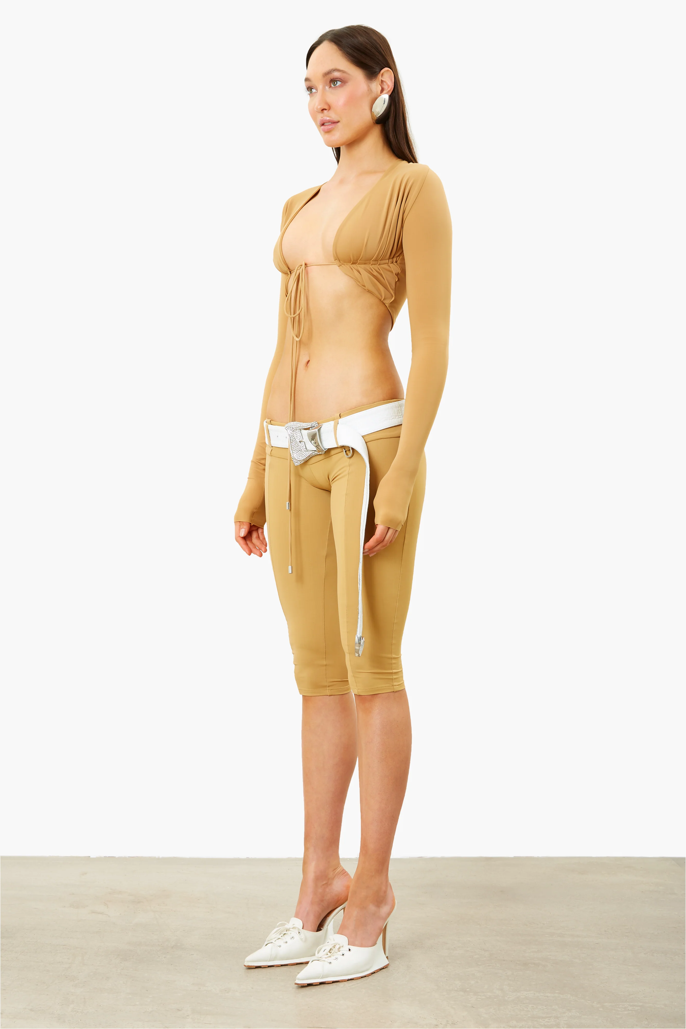 Yasmin Bikini Trousers Biscotti - Image 2