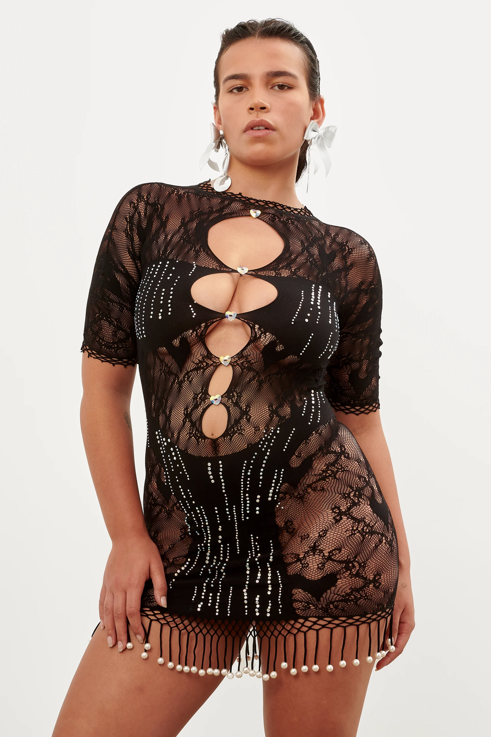 Yemaya Dress Black - Image 3